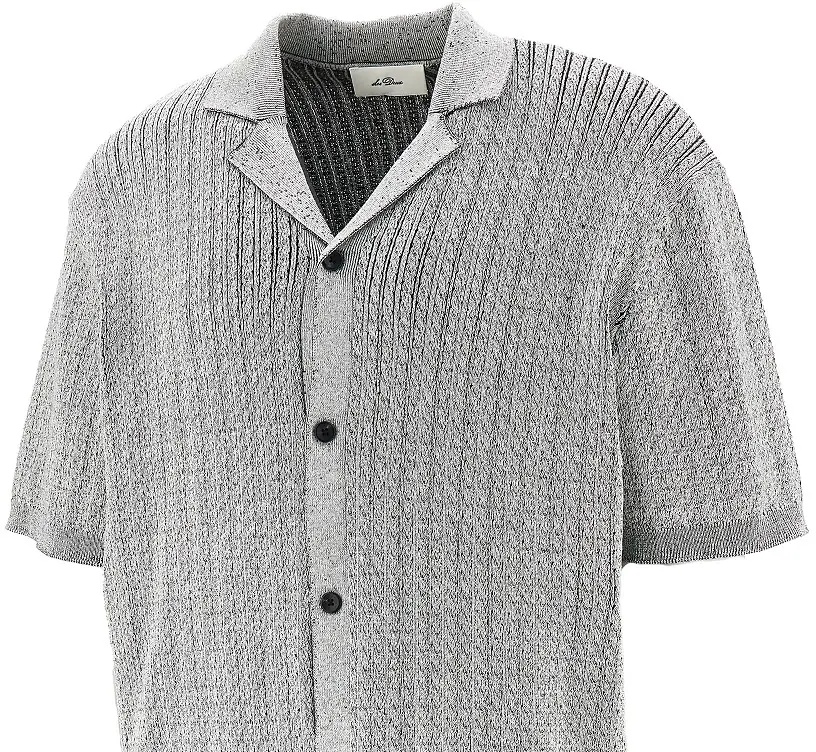 Camasa 'Evan' knitted shirt - Img 2