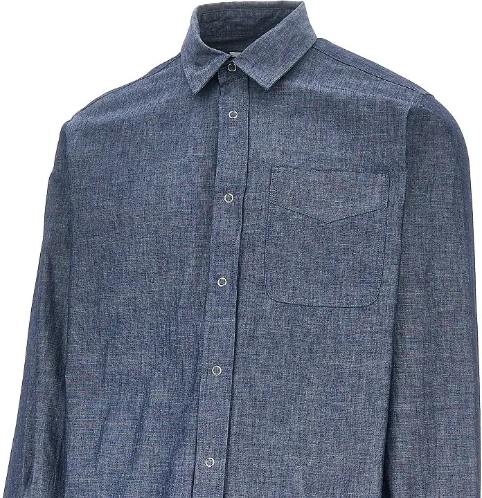 Camasa 'Maple' chambray denim shirt - Img 2