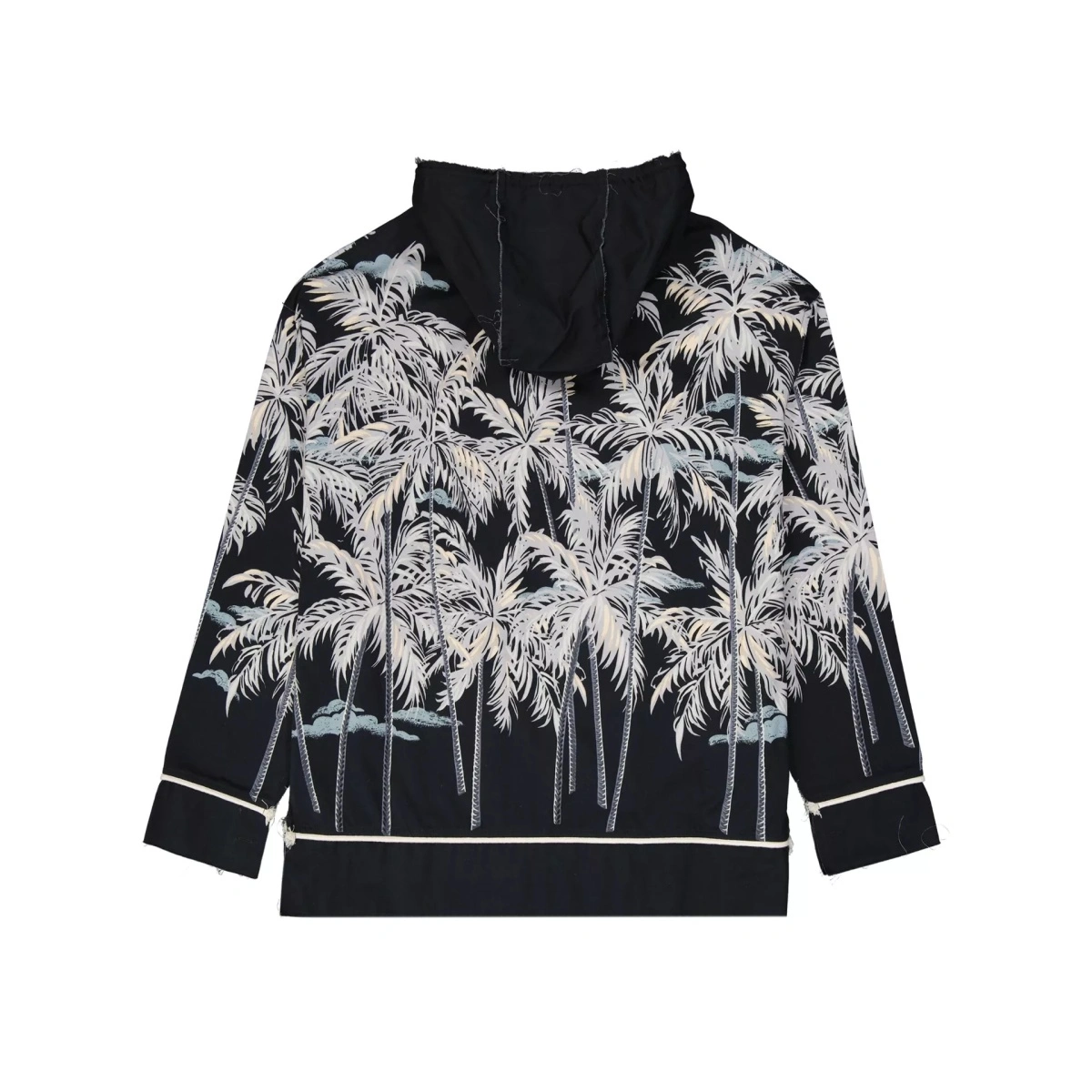 Camasa Palm Angels Hooded Printed Shirt - Img 2