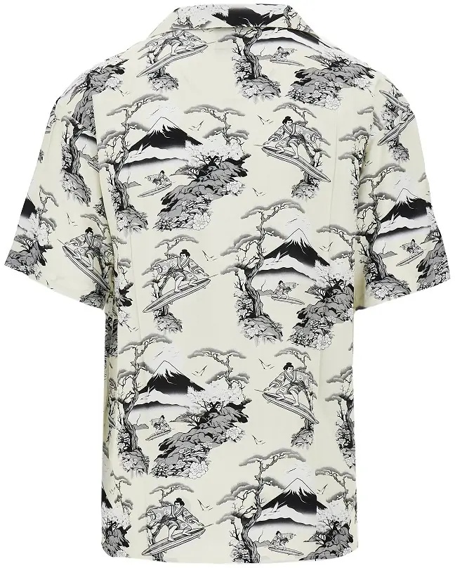 Camasa Printed viscose shirt - Img 3