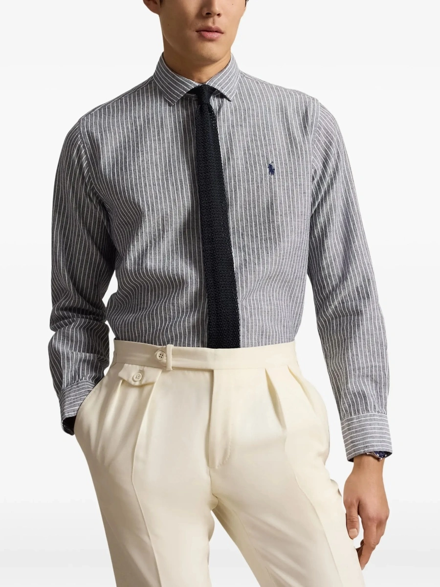 Camasa Ralph Lauren albastra din in - Img 5