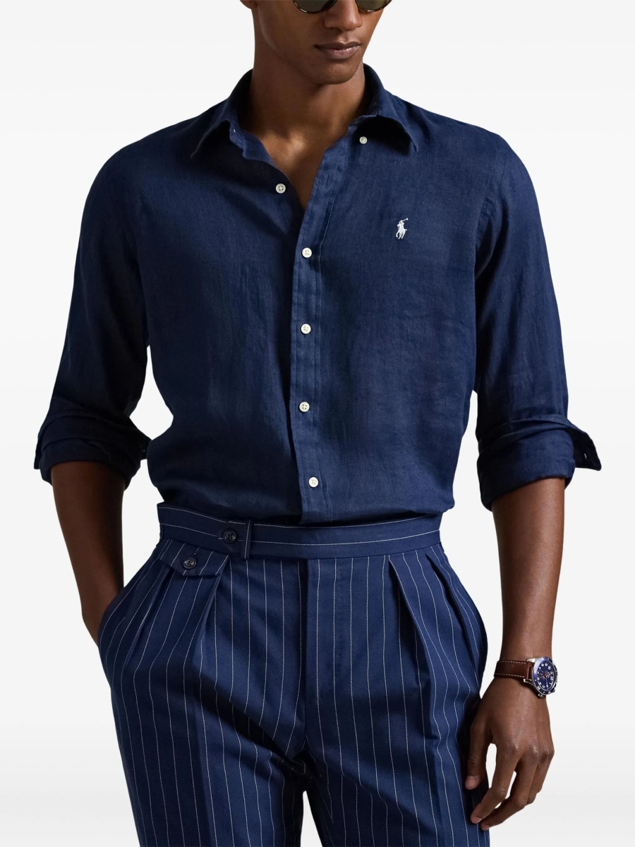 Camasa Ralph Lauren albastra - Img 3