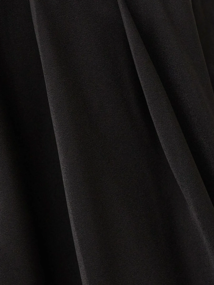 Camasa TOP CADIE is a shirt with elegant details in Tech Fabric in Black for women - Img 4