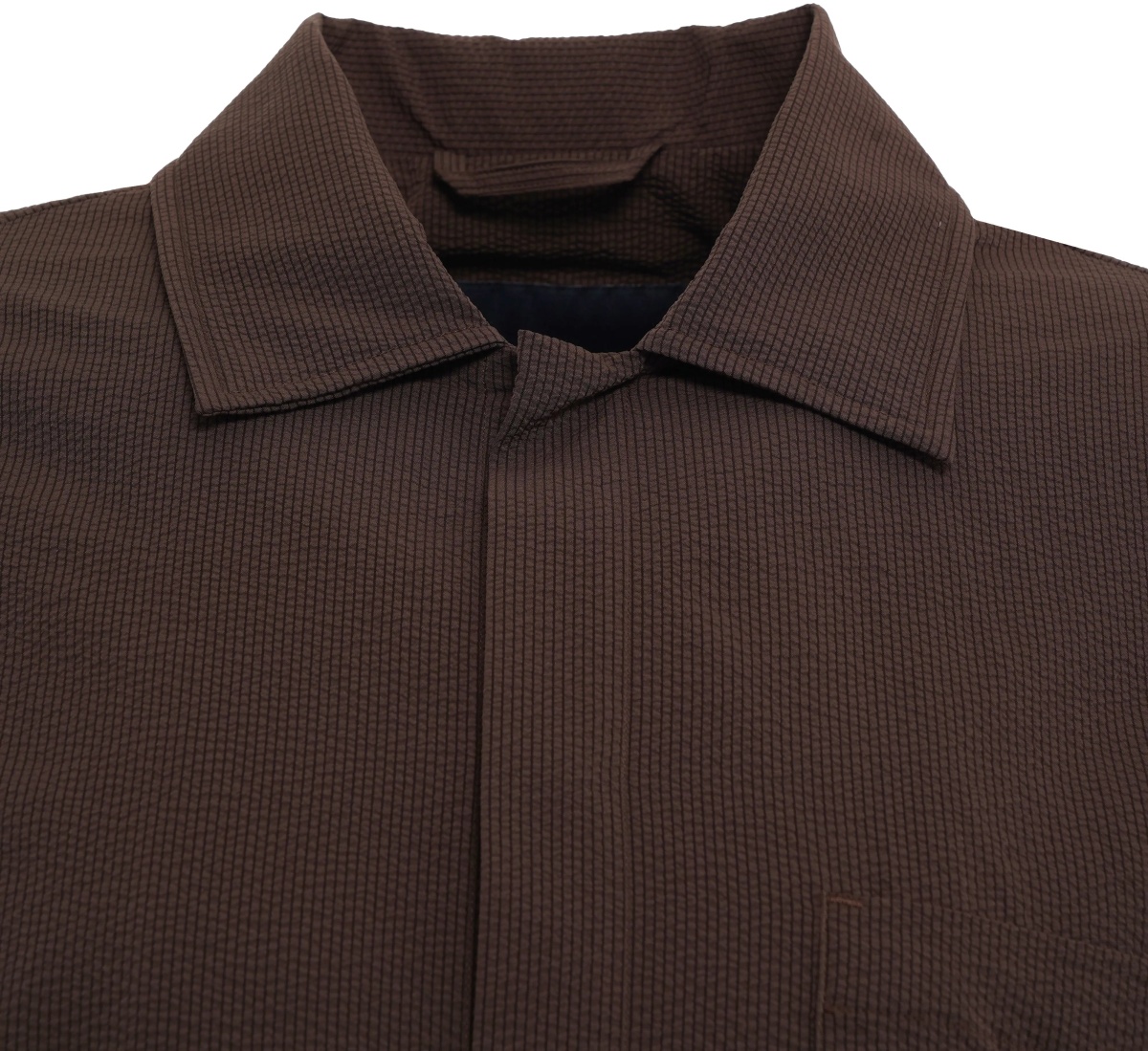 Camasi Seersucker short-sleeved shirt - Img 4