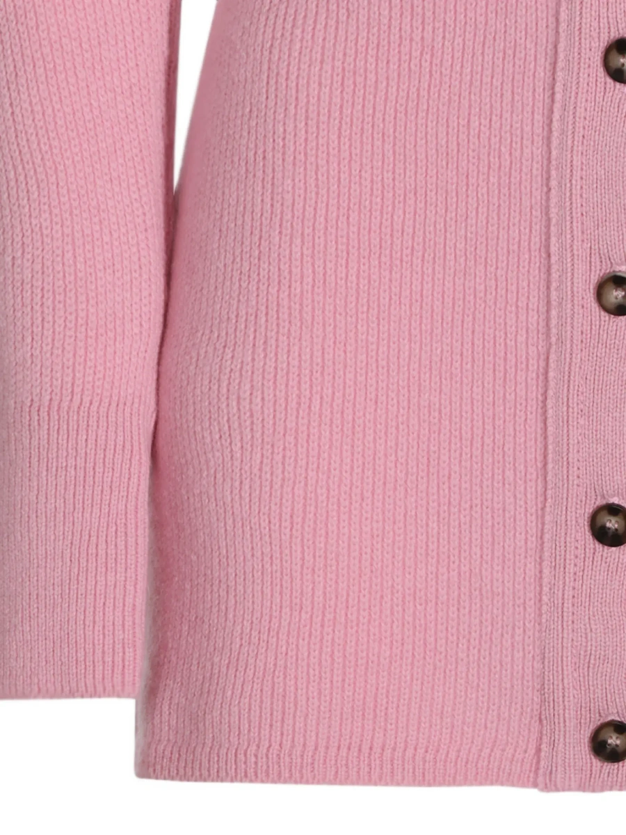 Cardigan Blumarine roz din lana - Img 7