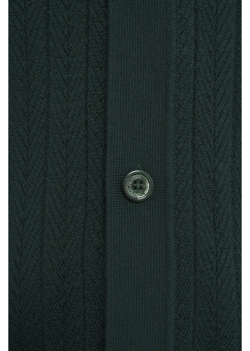 Cardigan Cardigan with polo collar - Img 3