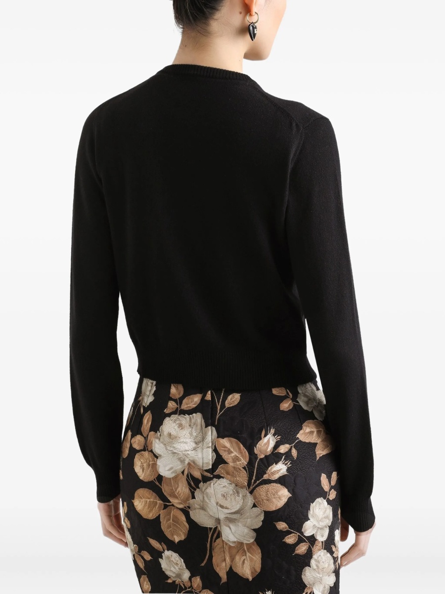 Cardigan Dolce &amp; Gabbana negru - Img 4