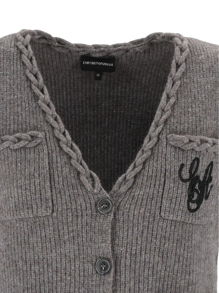 Cardigan Emporio Armani gri - Img 3