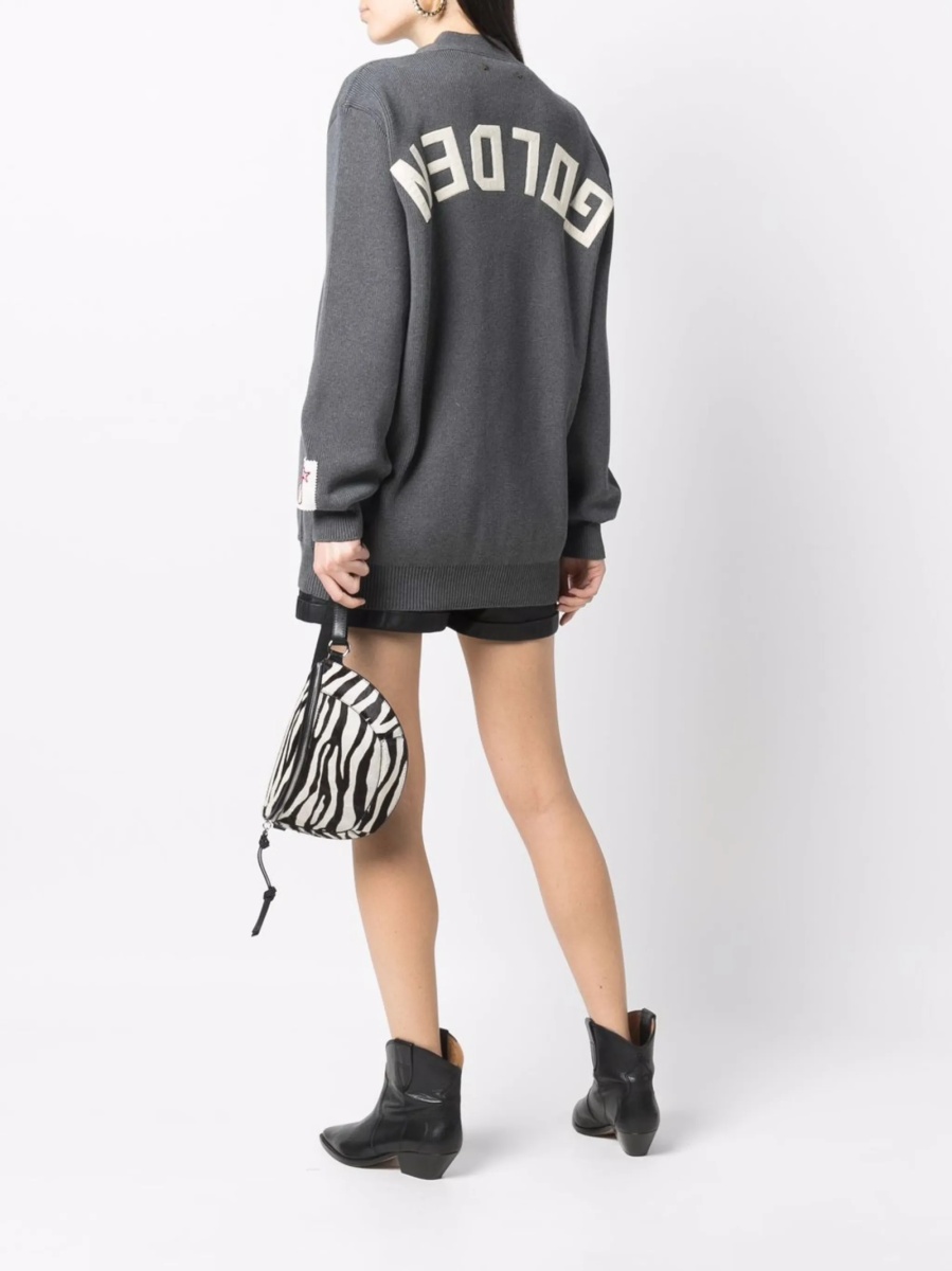 Cardigan Golden Goose gri - Img 2