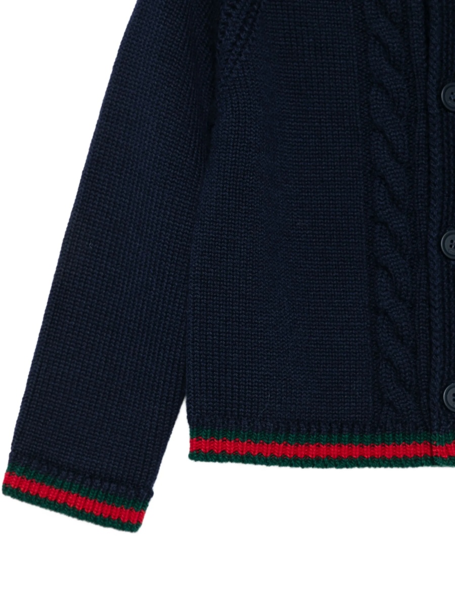 Cardigan Gucci albastru - Img 3