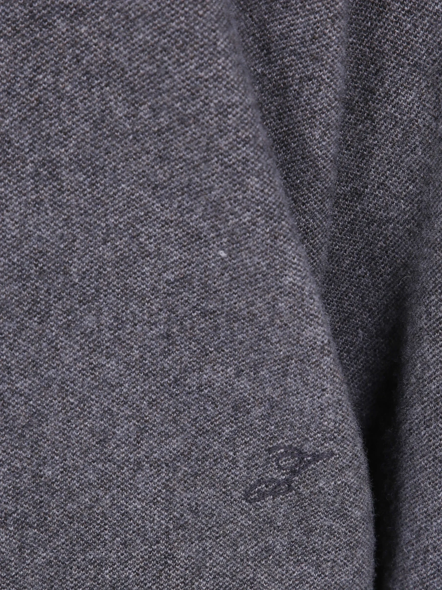 Cardigan JACQUEMUS gri din merino - Img 3