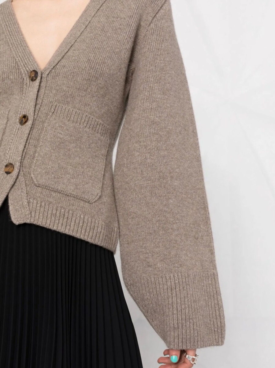 Cardigan Khaite neutru - Img 3