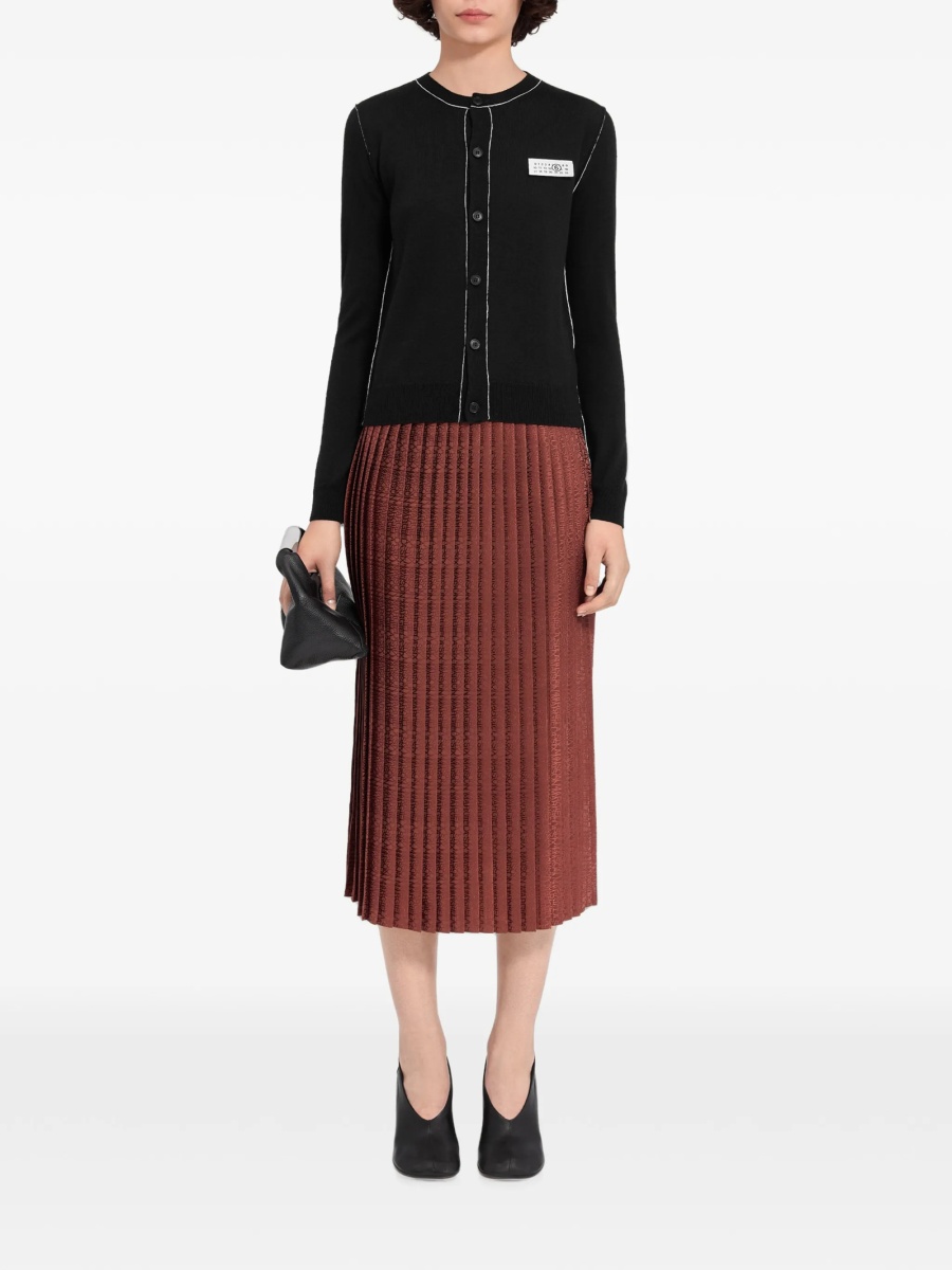 Cardigan MM6 Maison Margiela negru - Img 2