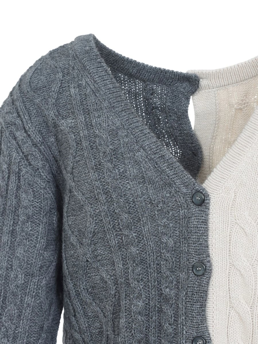 Cardigan Moschino alb - Img 3