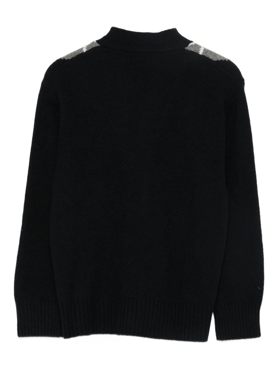 Cardigan Paolo Pecora albastru - Img 2