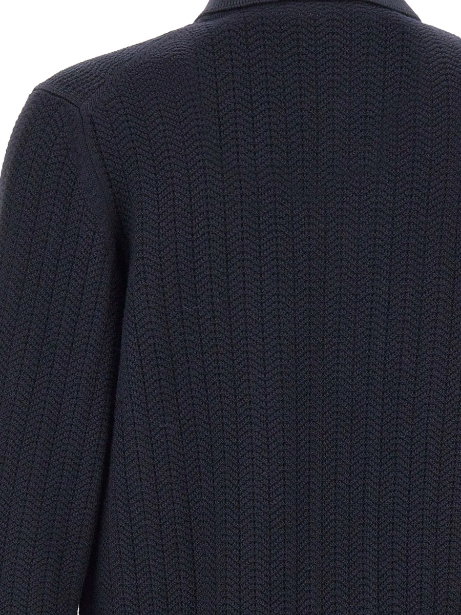 Cardigan PHI BY FILIPPO DE LAURENTIIS albastru - Img 4