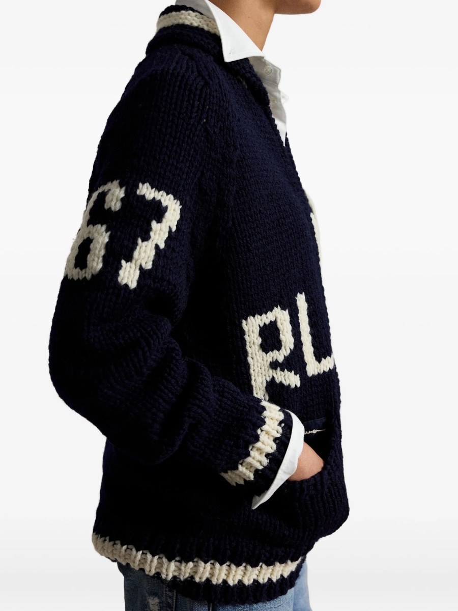 Cardigan Ralph Lauren albastru - Img 5