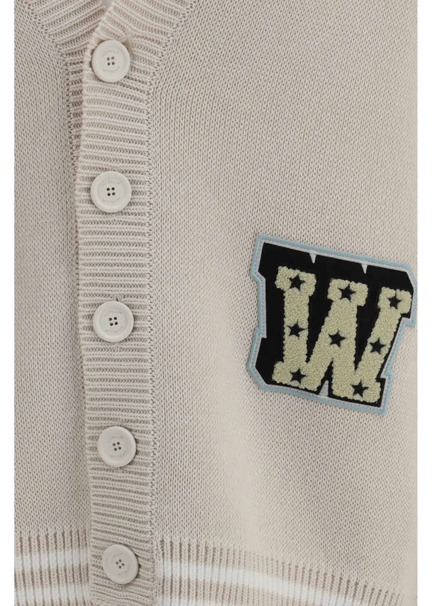 Cardigan Star Logo Diagonal Varsity Cardigan - Img 3