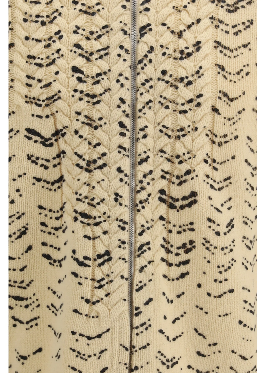 Cardigan Virgin wool zip Cardigan - Img 3