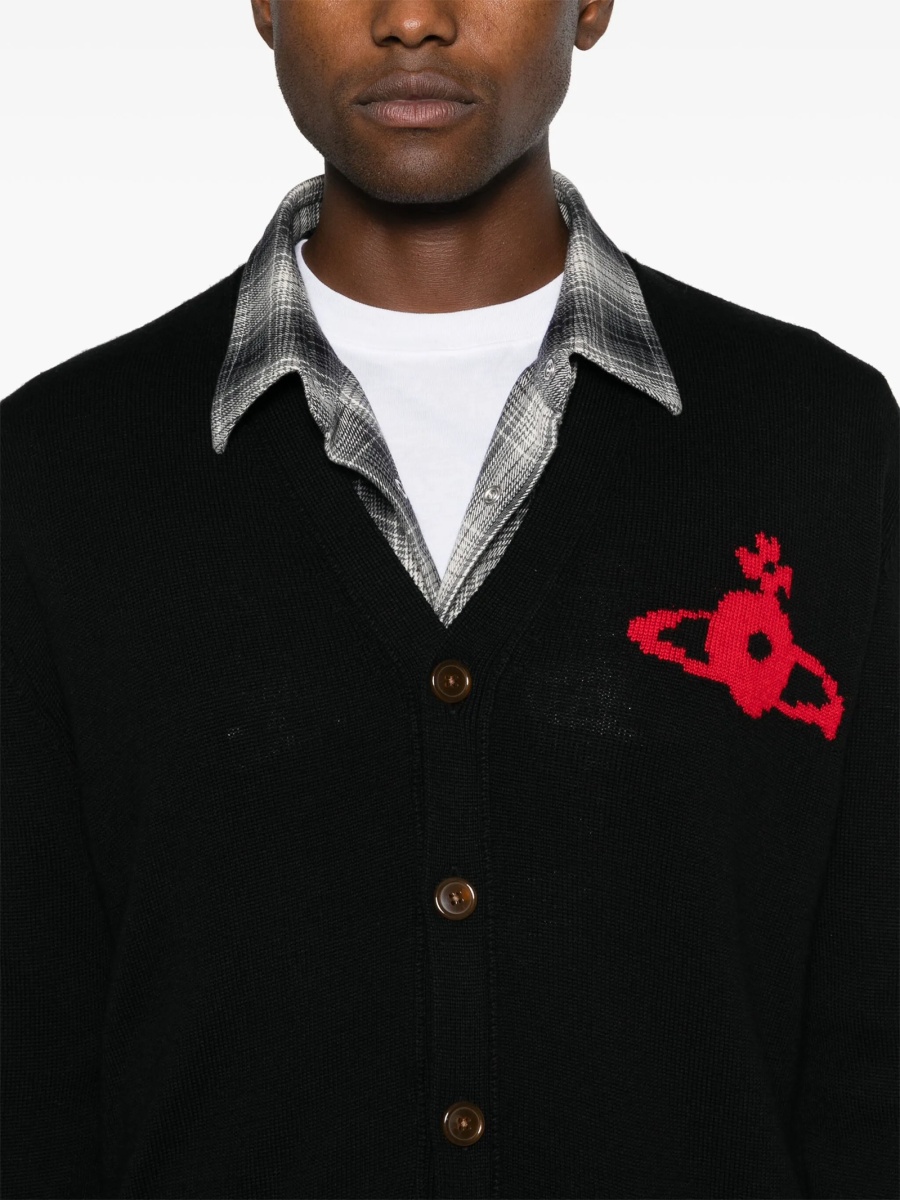 Cardigan Vivienne Westwood negru - Img 5