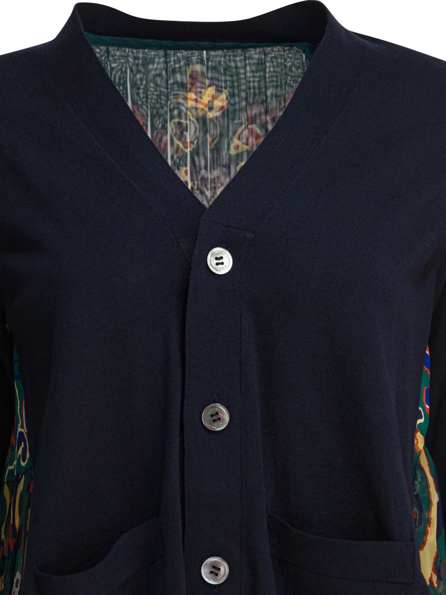 Cardigan with floral print - Img 3