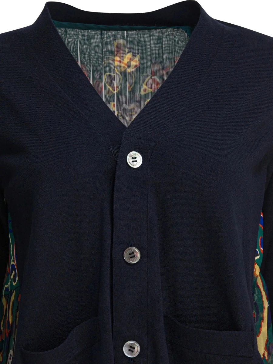 Cardigane Cardigan with floral print - Img 3