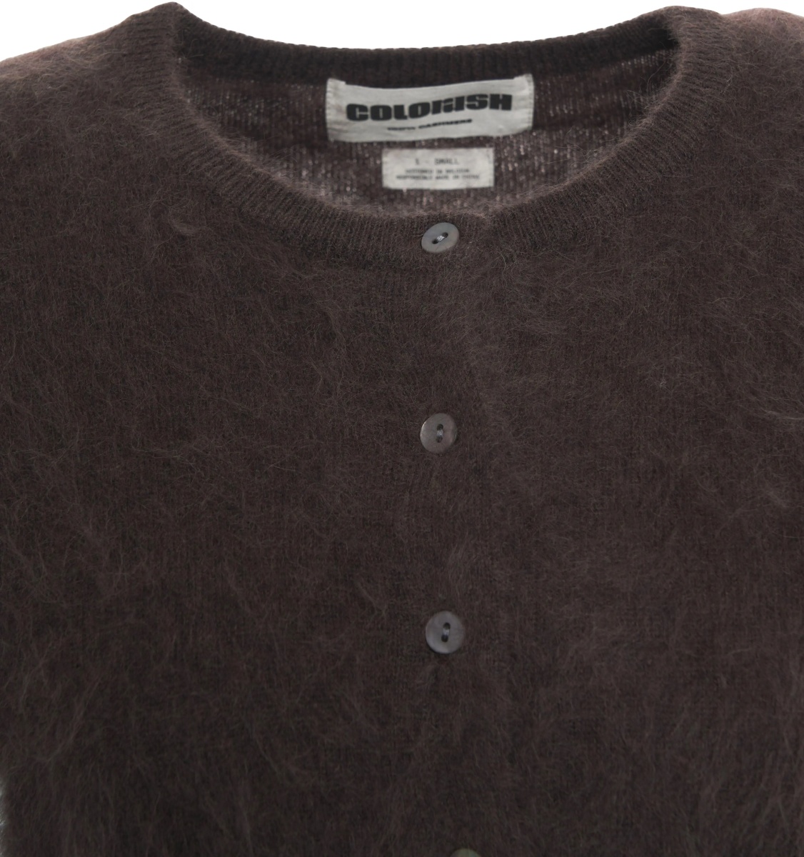 Cardigane Cashmere cardigan 'Brushed' - Img 4