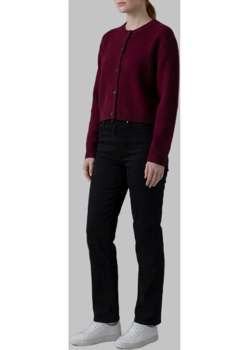 Cardigane Deep Plum Emmylou Cardigan Jacket - Img 2