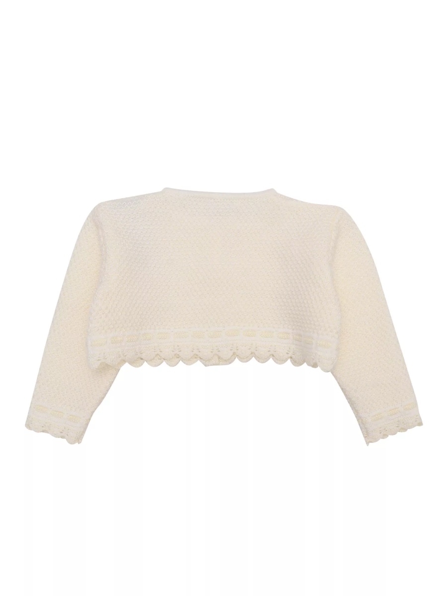 Cardigane KNIT NEWBORN SHORT CARDIGAN "PAZ OI 24-25" - Img 2