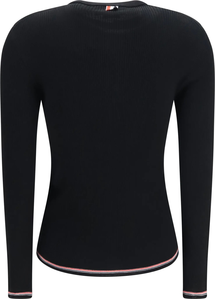 Cardigane Ribbed merino wool Cardigan - Img 2