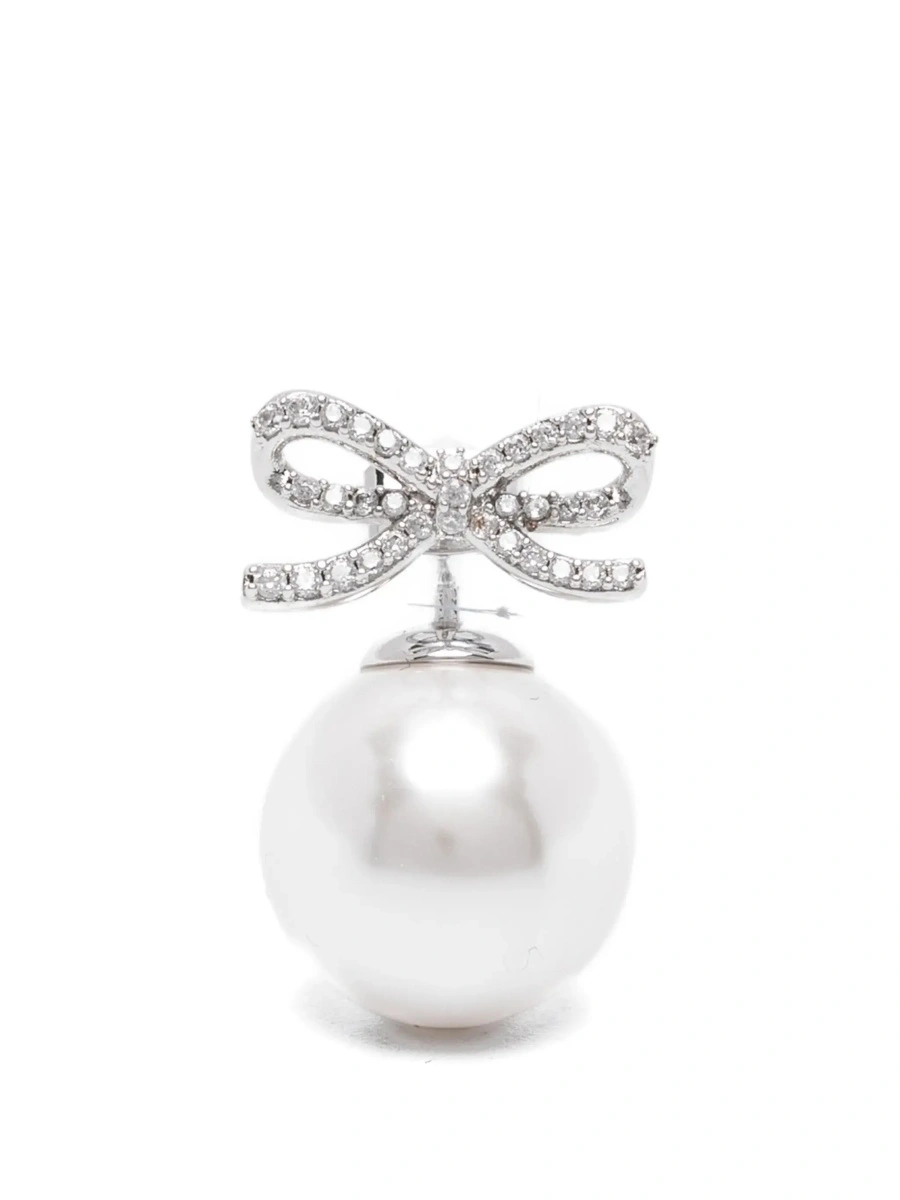 Cercei Earrings with pearl and crystals - Img 5