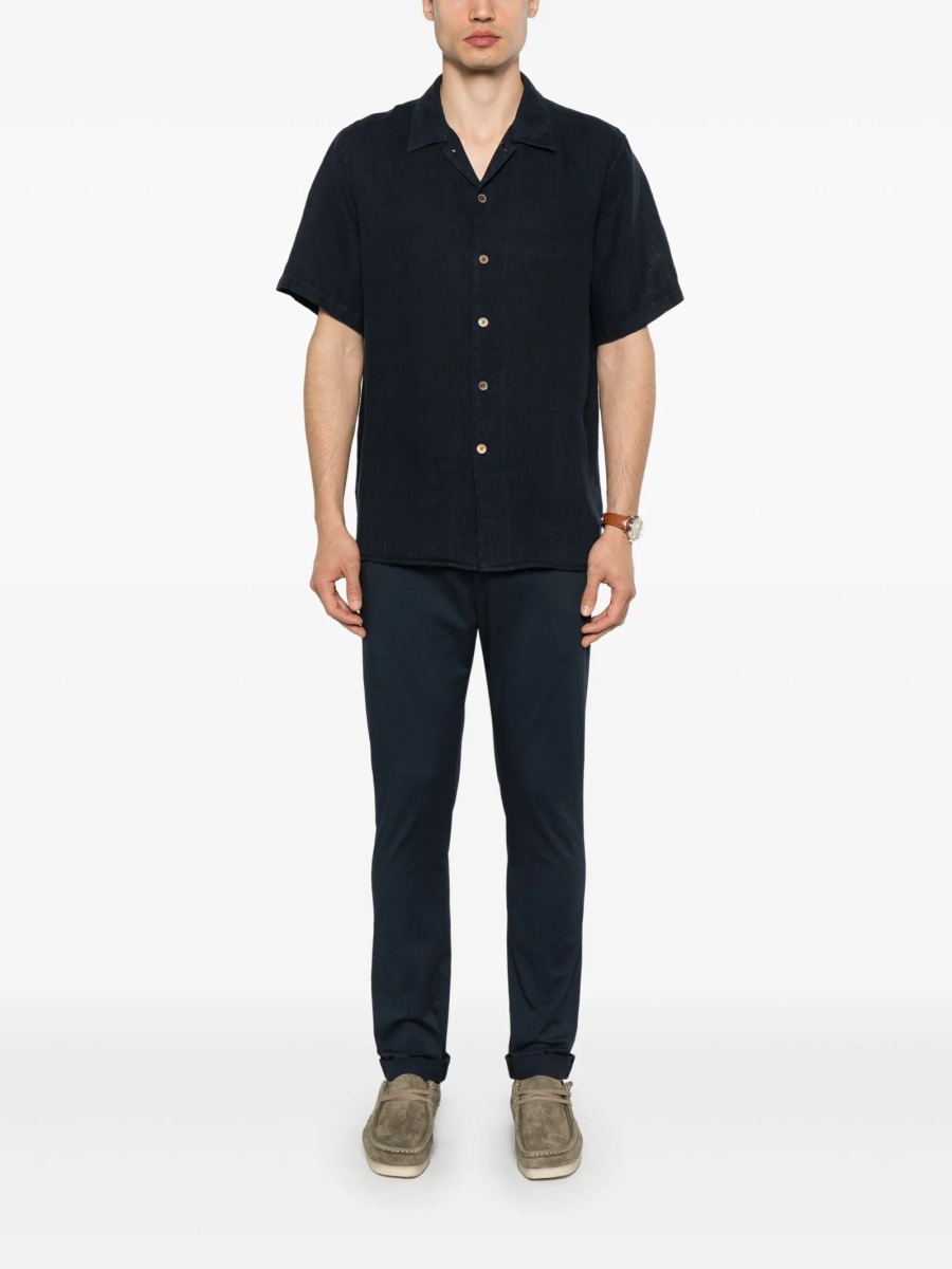 Chinos Dondup albastri din elastan - Img 2