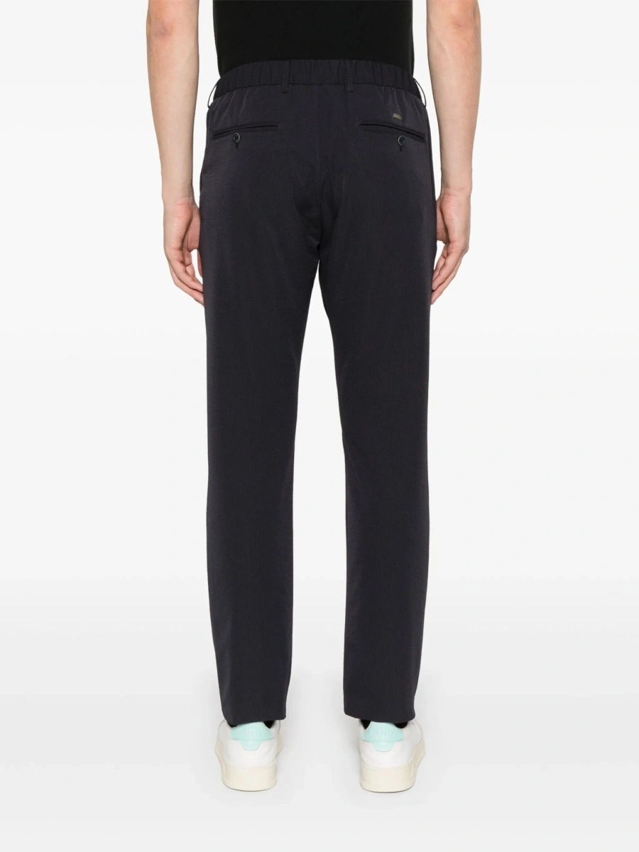 Chinos Herno albastri din polyester - Img 4