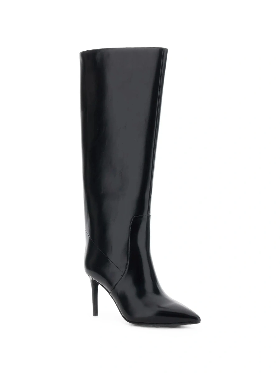 Cizme Jeffrey Campbell negre din piele 'ARSEN' - Img 5