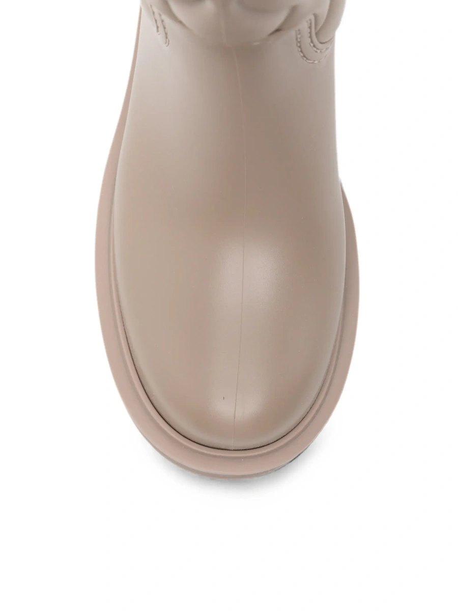 Cizme Moncler bej din plastic - Img 7