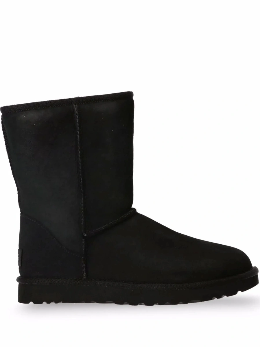 Cizme UGG 'Classic Short' negre din piele intoarsa - Img 7