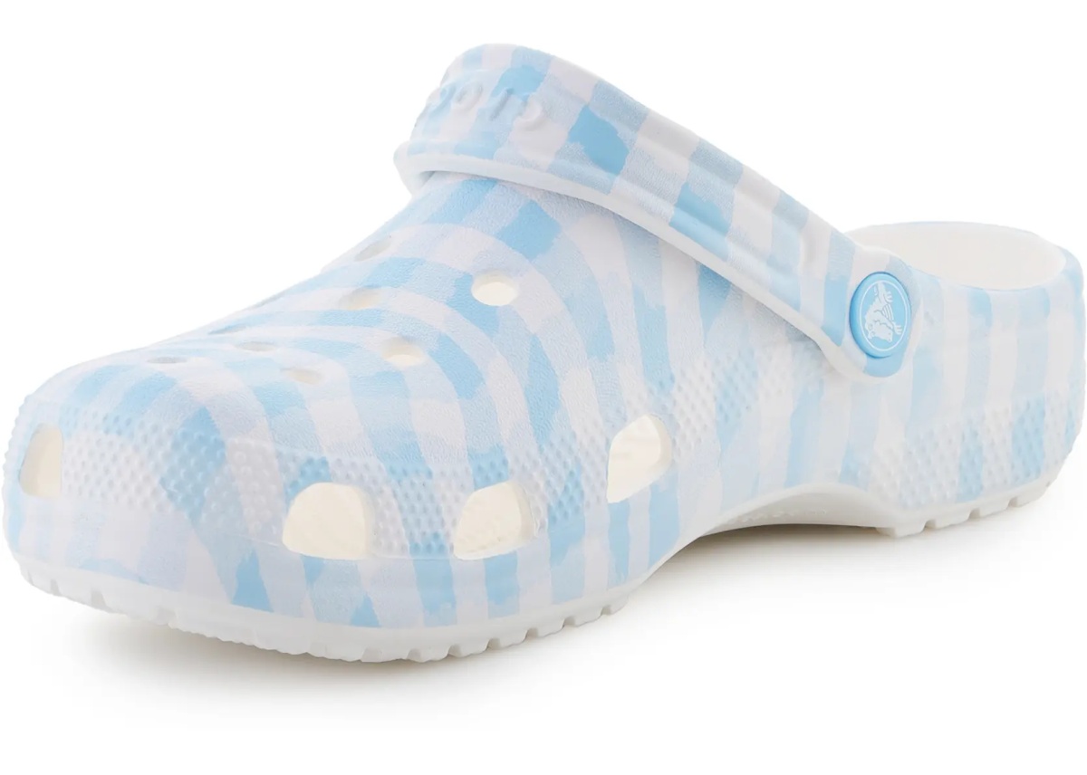 Classic Gingham Clog White/Blue - Img 3