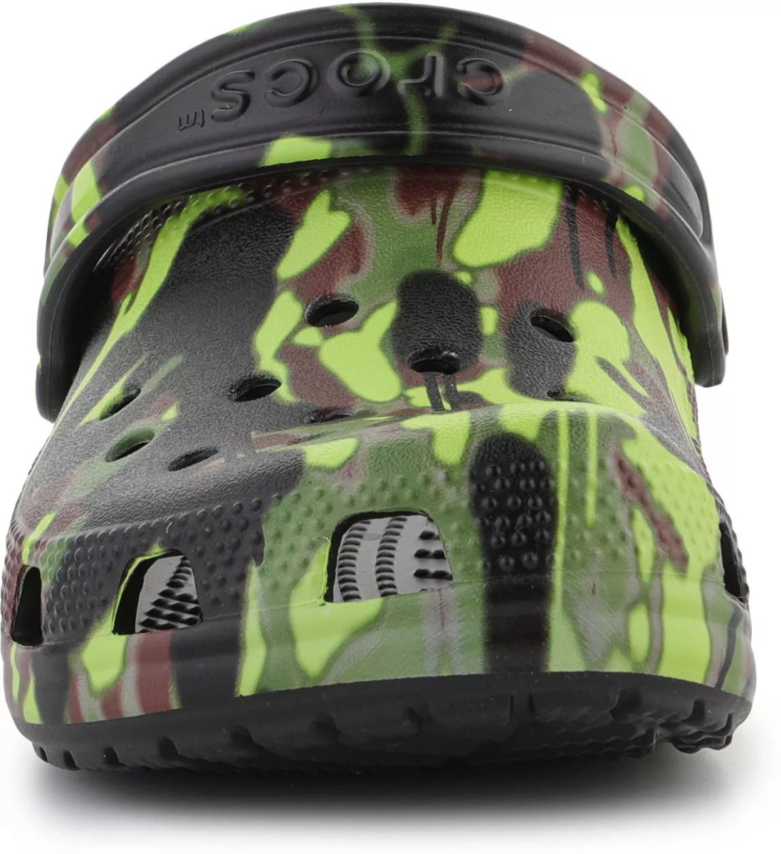 Classic Spray Camo Clog Kids BLACK - Img 2