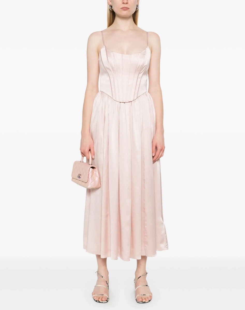 Corset Midi Dress - Img 2