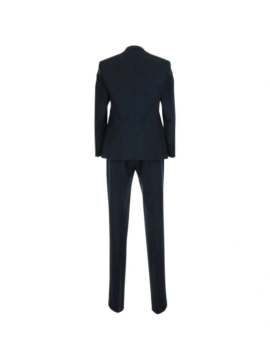 Costum Emporio Armani albastru din lana - Img 4