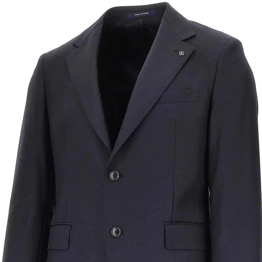 Costum Virgin wool two-pieces tailored suit - Img 2