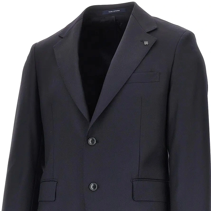 Costum Virgin wool two-pieces tailored suit - Img 2