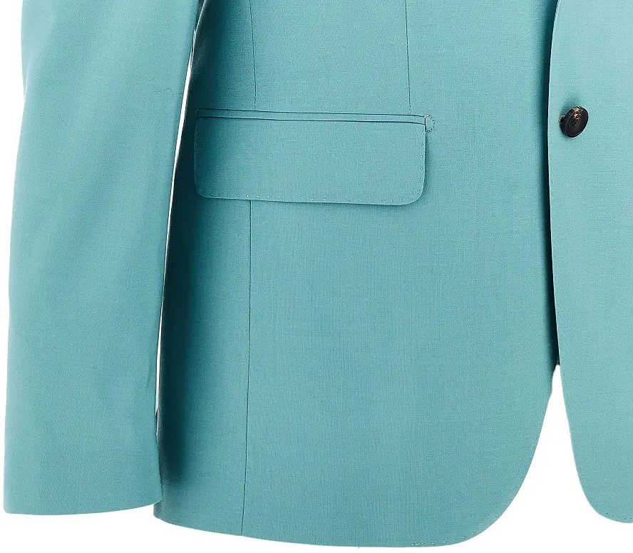 Costum Wool-blend single-breasted suit - Img 2