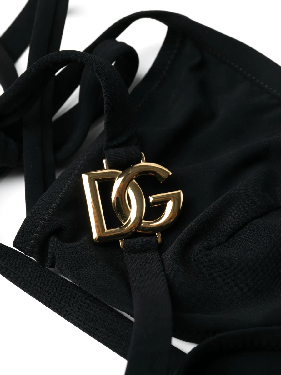 Costume Triangle Bikini with gold plaque - Img 4