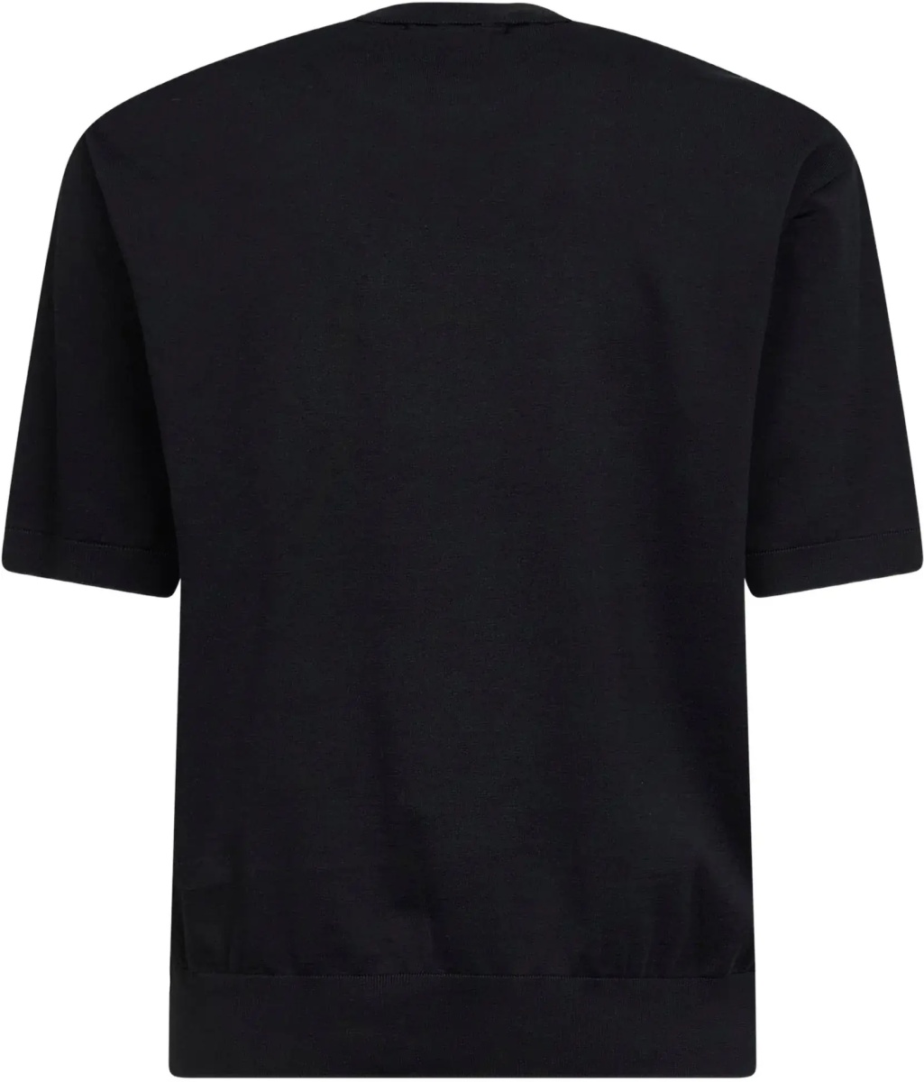 Cotton knitted T-shirt - Img 2