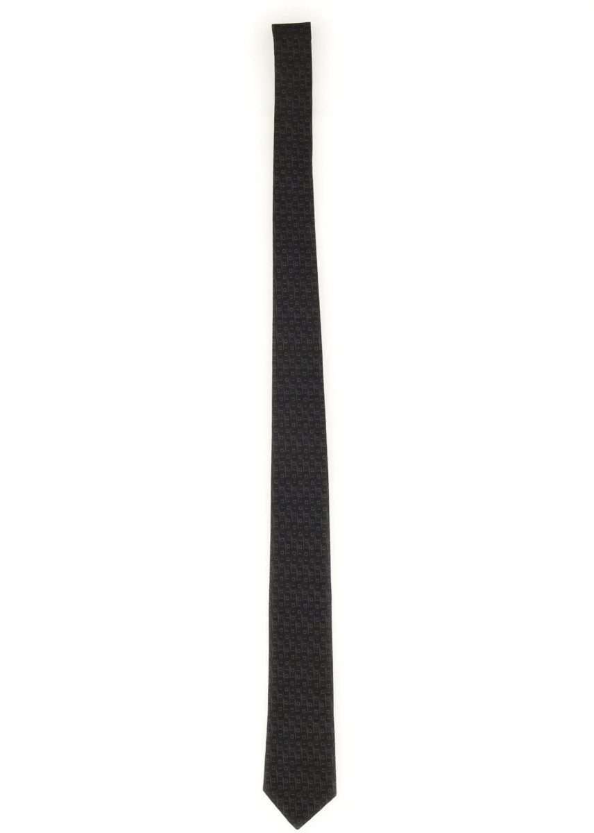 Cravate Gancini Jacquard Tie - Img 2