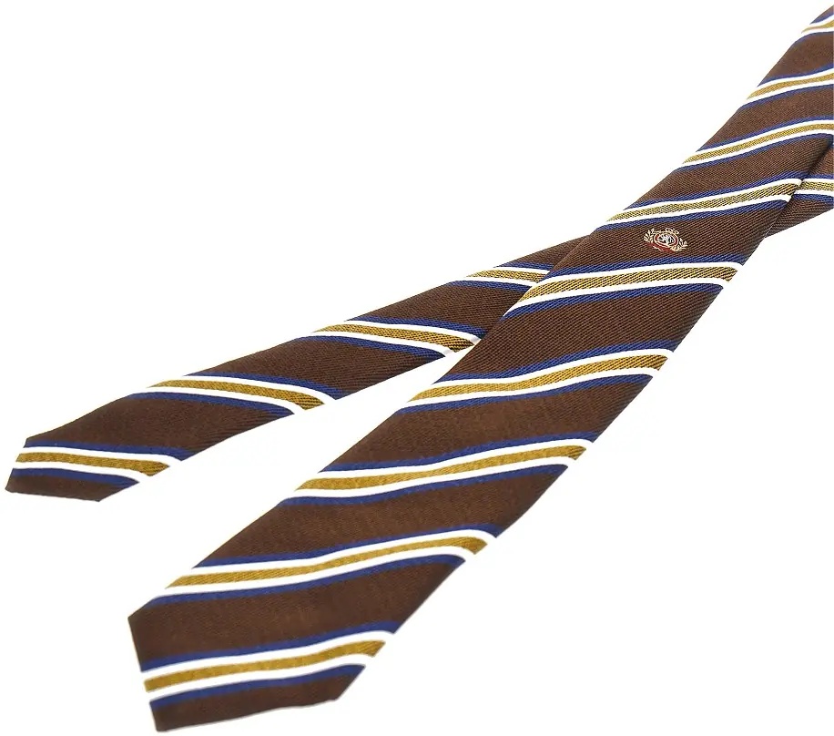 Cravate Silk necktie with jacquard motif - Img 3
