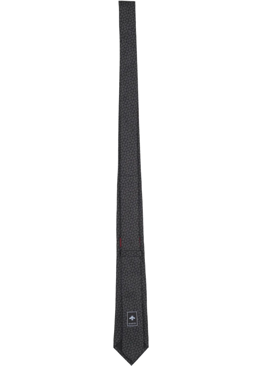 Cravate Silk Tie With Clamps - Img 2