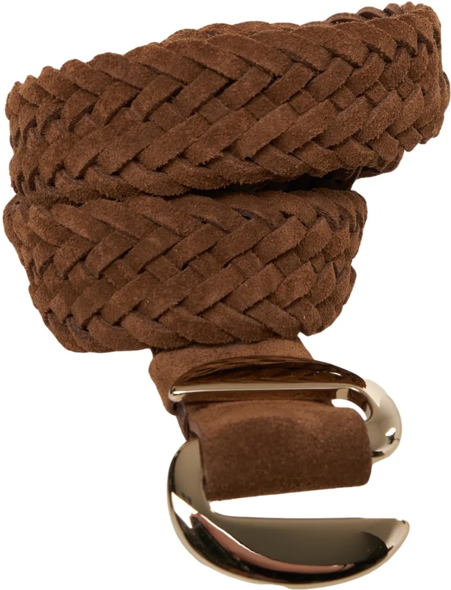 Curea Braided suede belt - Img 3