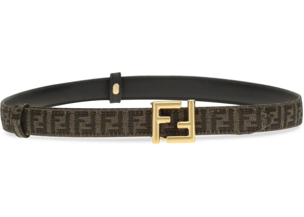 Curea Reversible Belt with FF facquard fabric - Img 2